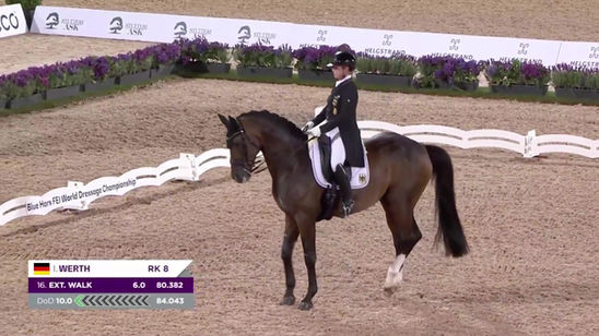 Isabell Werth (DSP Quantaz) World Championship 2022 [Bonnie-Tyler-Kür]